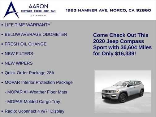 2020 Jeep Compass Sport