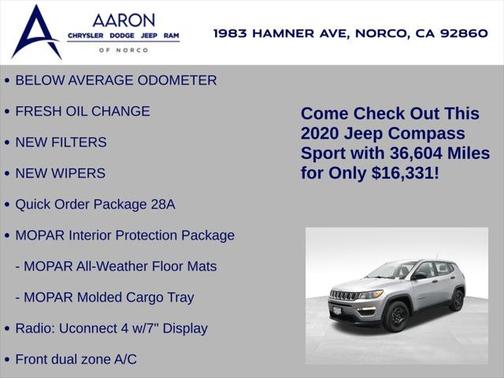 2020 Jeep Compass Sport