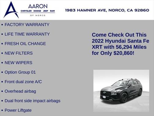 2022 Hyundai SANTA FE XRT