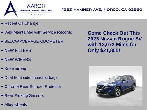 2023 Nissan Rogue SV