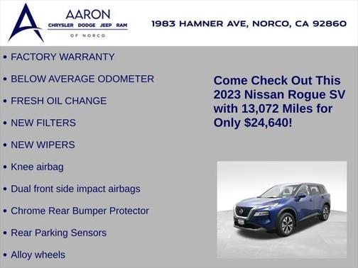 2023 Nissan Rogue SV
