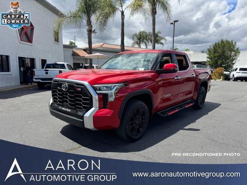Supersonic Red 2023 Toyota Tundra Limited