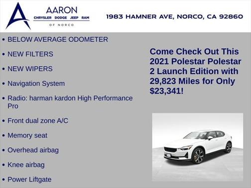 2021 Polestar 2 Launch Edition