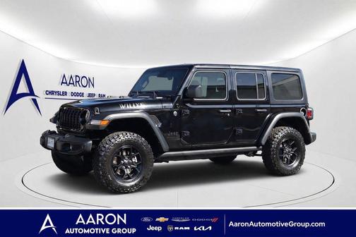 Black Clearcoat 2025 Jeep Wrangler Willys