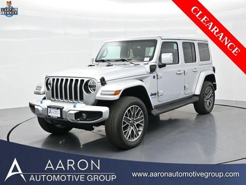Silver Zynith Clearcoat 2022 Jeep Wrangler Unlimited 4xe Sahara High Altitude