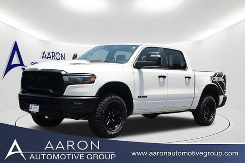 Bright White Clearcoat 2025 RAM 1500 Rebel
