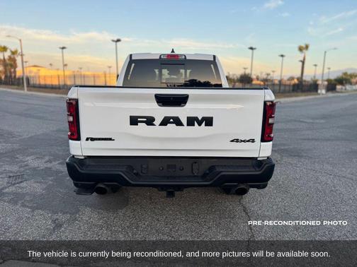Bright White Clearcoat 2025 RAM 1500 Rebel