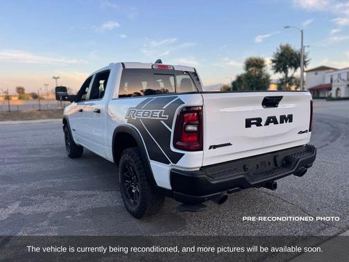 Bright White Clearcoat 2025 RAM 1500 Rebel