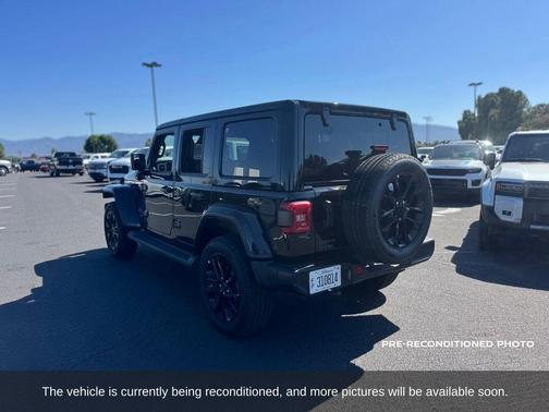 Black Clearcoat 2025 Jeep Wrangler Sahara 4xe