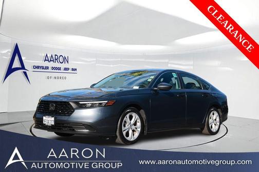 Lunar Silver Metallic 2023 Honda Accord LX 1.5T