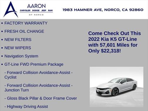 2022 Kia K5 GT-Line