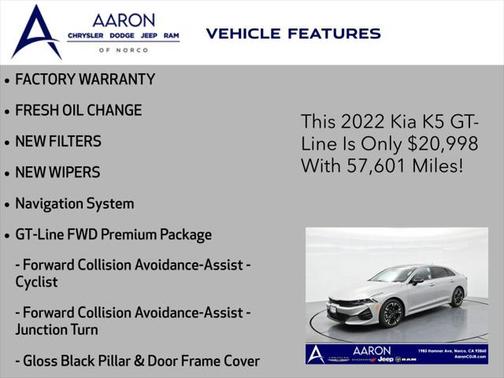 2022 Kia K5 GT-Line