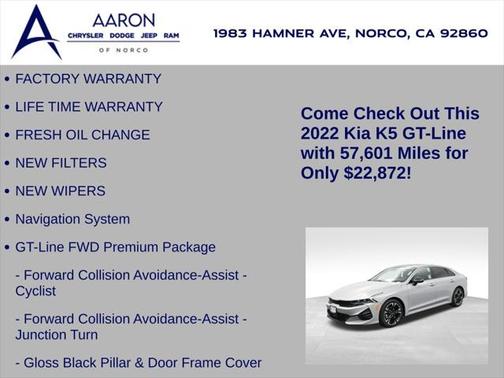 2022 Kia K5 GT-Line