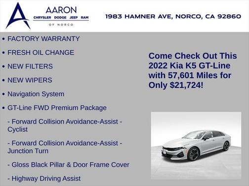 2022 Kia K5 GT-Line