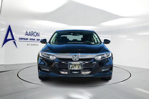 Crystal Black Pearl 2018 Honda Accord EX