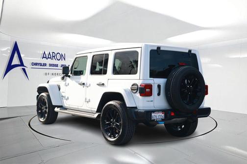 Bright White Clearcoat 2022 Jeep Wrangler Unlimited 4xe Sahara