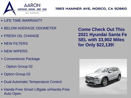 2021 Hyundai SANTA FE SEL 2.4
