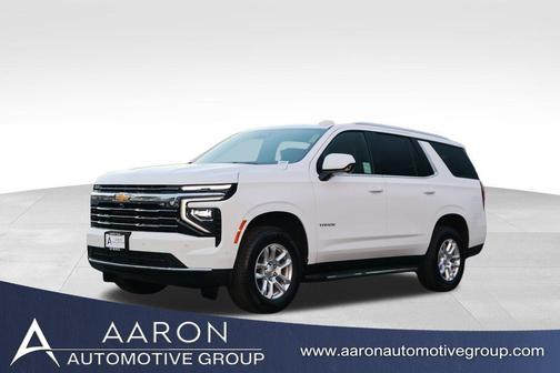 Summit White 2025 Chevrolet Tahoe LT