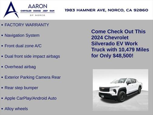 2024 Chevrolet Silverado EV Work Truck