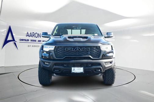 Diamond Black Crystal Pearlcoat 2026 RAM 1500 RHO Crew Cab 4x4 5'7' Box