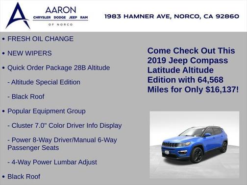 2019 Jeep Compass Latitude