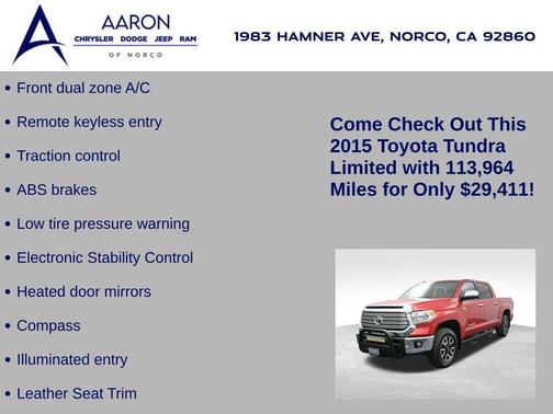 2015 Toyota Tundra Limited