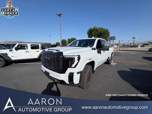 Glacier White Tricoat 2026 GMC Sierra 3500 Denali