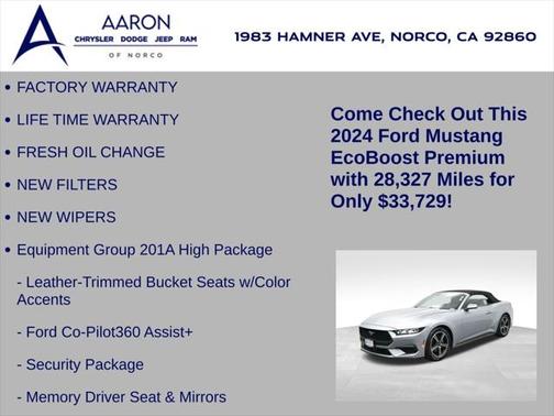 2024 Ford Mustang EcoBoost Premium