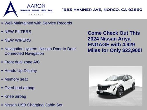 2024 Nissan ARIYA ENGAGE