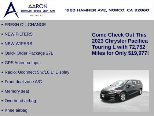 2023 Chrysler Pacifica Touring L