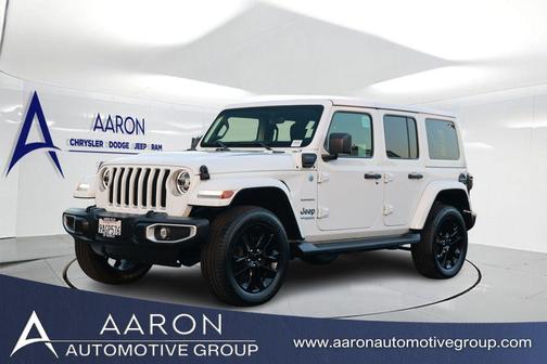 Bright White Clearcoat 2021 Jeep Wrangler Unlimited 4xe Sahara