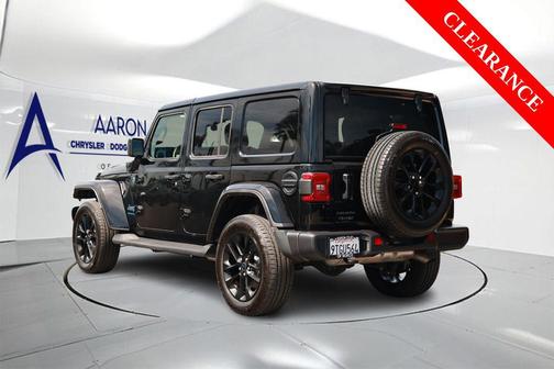 Black Clearcoat 2025 Jeep Wrangler 4xe Sahara
