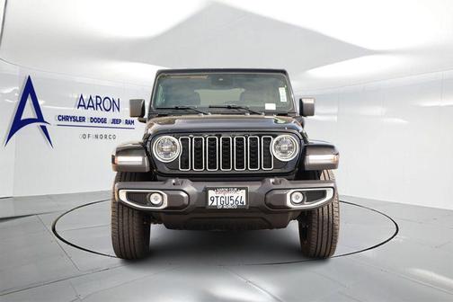 Black Clearcoat 2025 Jeep Wrangler 4xe Sahara