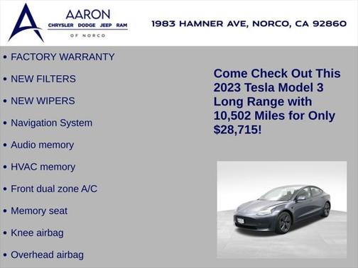 2023 Tesla Model 3 Long Range