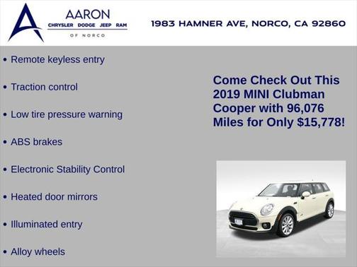 2019 MINI Clubman Cooper ALL4