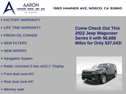 2022 Jeep Wagoneer Series II 4x4
