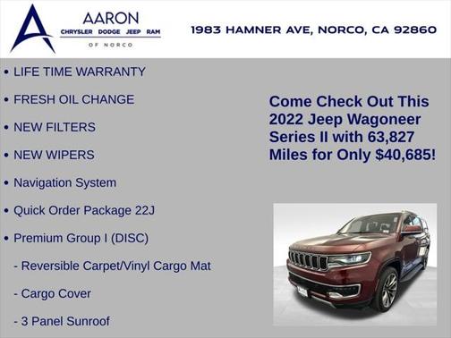 2022 Jeep Wagoneer Series II 4x4