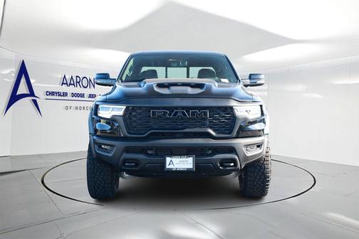 Diamond Black Crystal Pearlcoat 2026 RAM 1500 RHO Crew Cab 4x4 5'7' Box