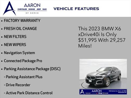 2023 BMW X6 xDrive40i