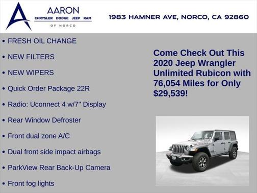2020 Jeep Wrangler Unlimited Rubicon