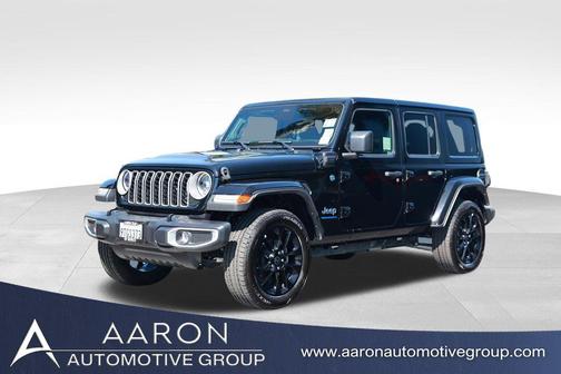 Black Clearcoat 2025 Jeep Wrangler 4xe Sahara
