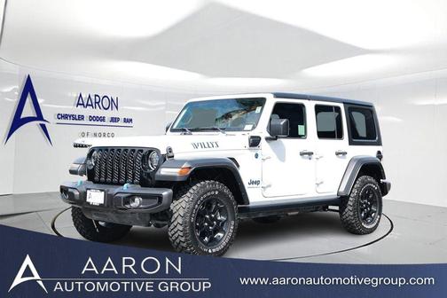 Bright White Clearcoat 2023 Jeep Wrangler 4xe Base