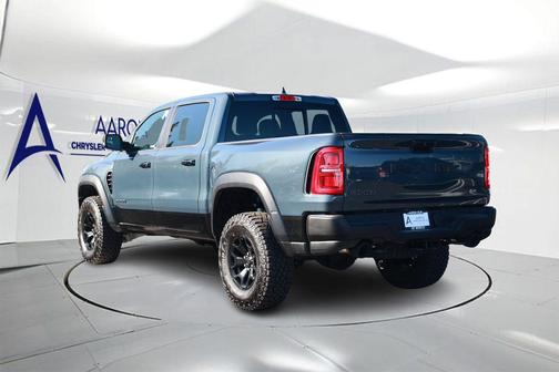 Forged Blue Metallic 2026 RAM 1500 RHO Crew Cab 4x4 5'7' Box