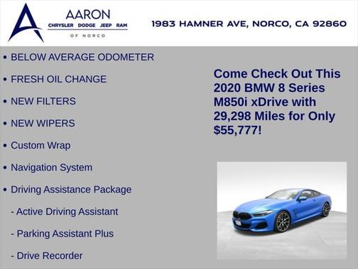 2020 BMW M850 xDrive