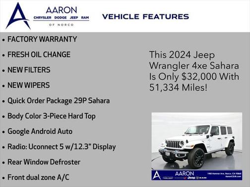 2024 Jeep Wrangler 4xe Sahara
