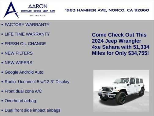 2024 Jeep Wrangler 4xe Sahara