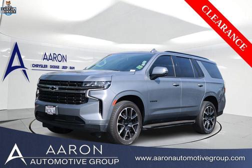 Satin Steel Metallic 2022 Chevrolet Tahoe 4WD RST