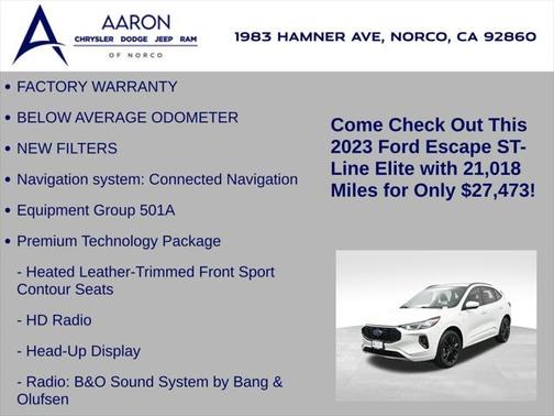 2023 Ford Escape ST-Line Elite