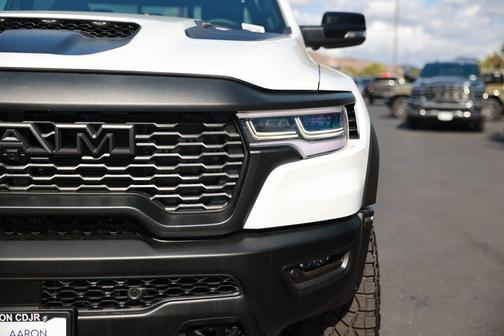 Bright White Clearcoat 2026 RAM 1500 RHO Crew Cab 4x4 5'7' Box