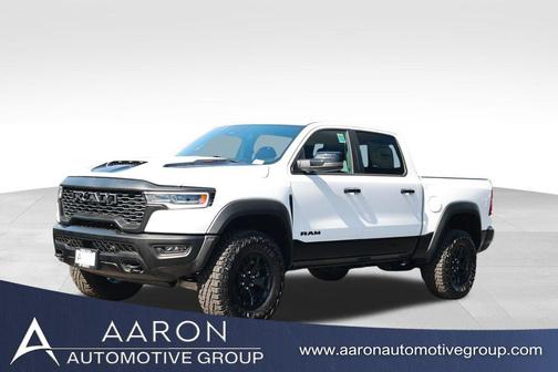 Bright White Clearcoat 2026 RAM 1500 RHO Crew Cab 4x4 5'7' Box